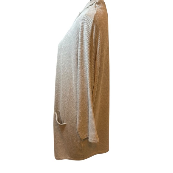 DONNI. | Anthropologie | Sandwash Ribbed Cardigan | One Size Fits All - Picture 4 of 9